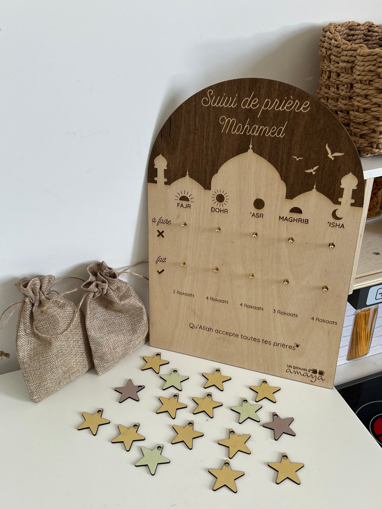 TABLEAU DE SUIVI DE PRIÈRE PERSONNALISÉ