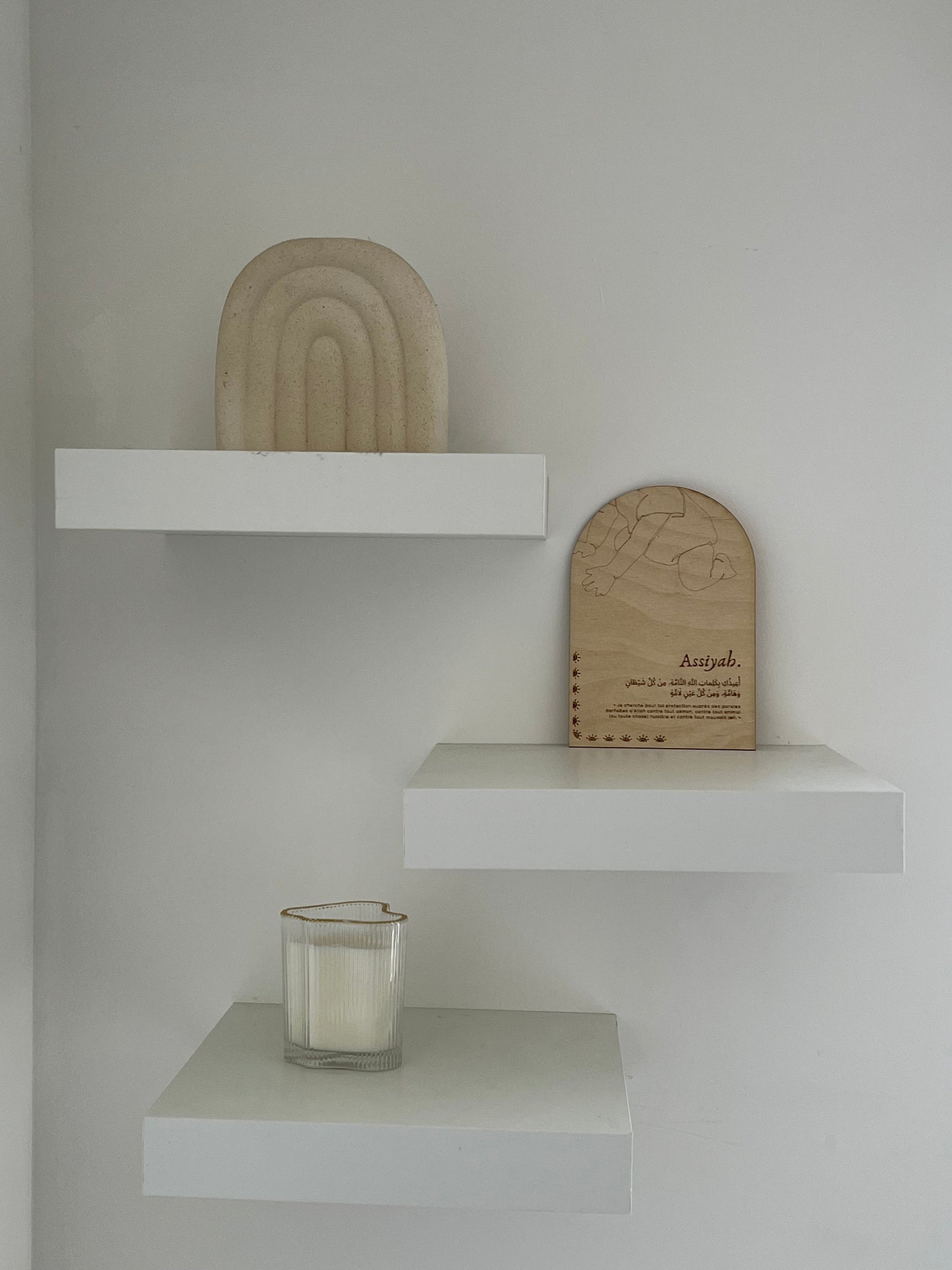 MINI TABLEAU AVEC INVOCATION BÉBÉ PERSONNALISÉ